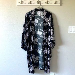 Spiritual Gangster Floral Kimono